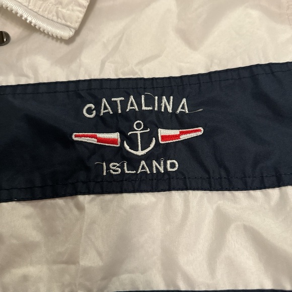 Women’s medium white Dimco Catalina Island windbreaker - Picture 4 of 7